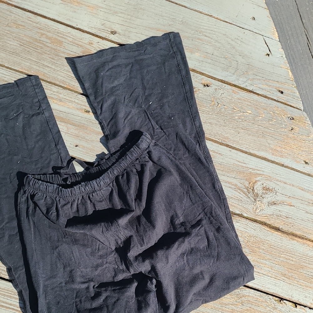 Fortuna Valentino Black‎ Cotton Spandex Pants - Picture 3 of 4